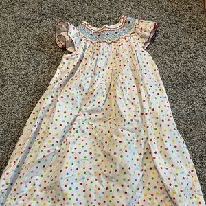 Smocked Party Dress